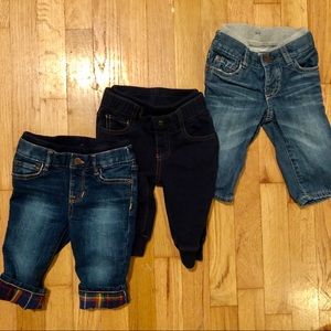 6-12 mo Baby Gap Jean Bundle Boy